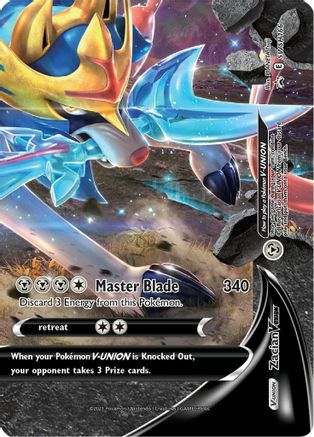 Zacian V-UNION - SWSH166 SWSH166/307 - Holofoil