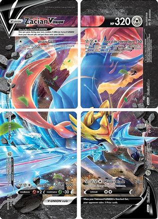 Zacian V-UNION [Set of 4] - Holofoil