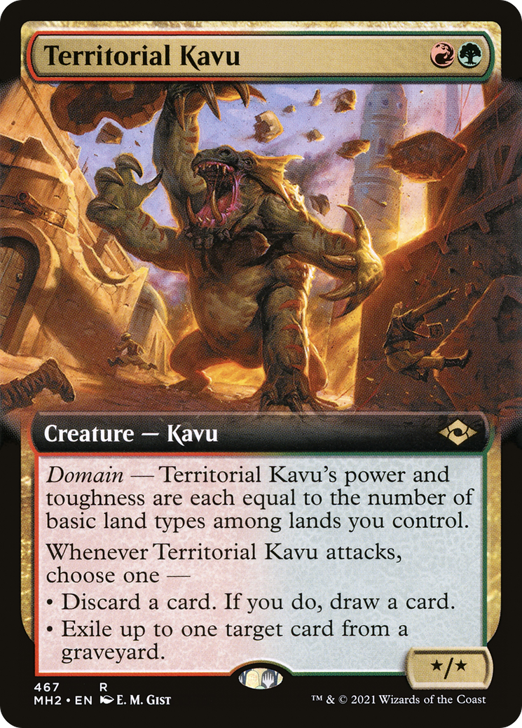 Territorial Kavu (MH2-467) - : (Extended Art) Foil