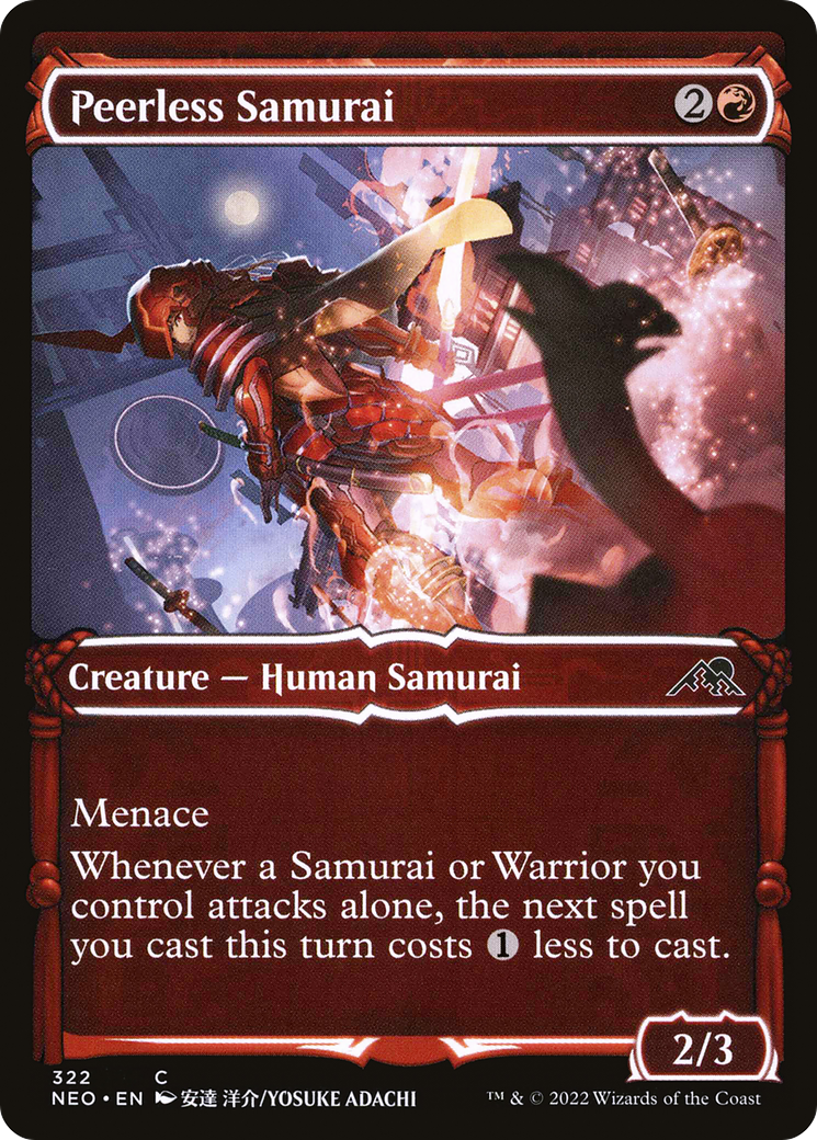 Peerless Samurai (NEO-322) - : (Showcase) Foil