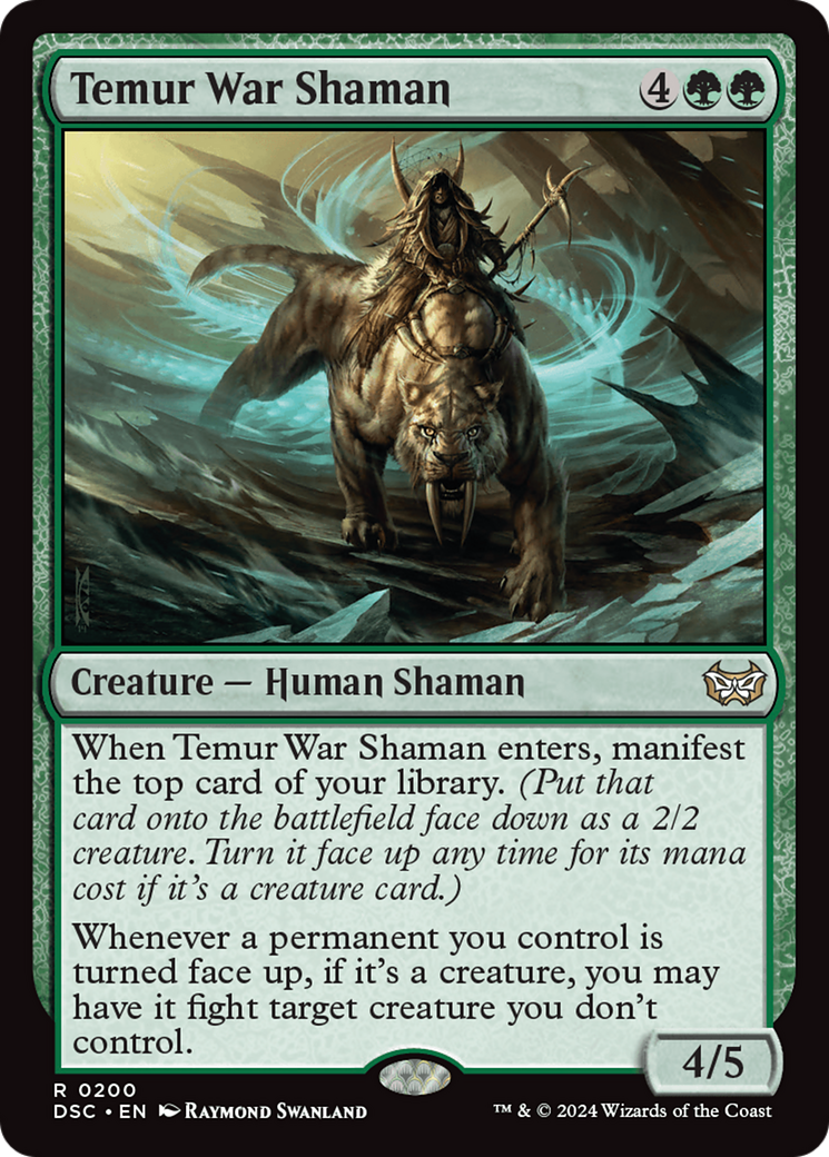 Temur War Shaman (DSC-200) -