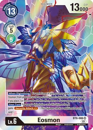 Eosmon - BT6-086 (BT6-086) - Double Diamond Foil