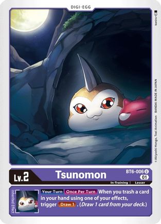 Tsunomon (BT6-006) - Double Diamond