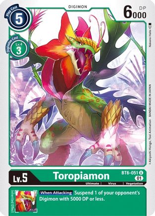 Toropiamon (BT6-051) - Double Diamond