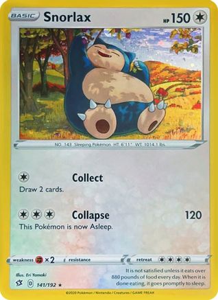 Snorlax - 141/192 (Cosmos Holo) 141 - Holofoil