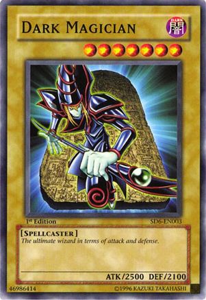 Dark Magician (SD6-EN003) - Structure Deck: Spellcaster's Judgment 1st Edition