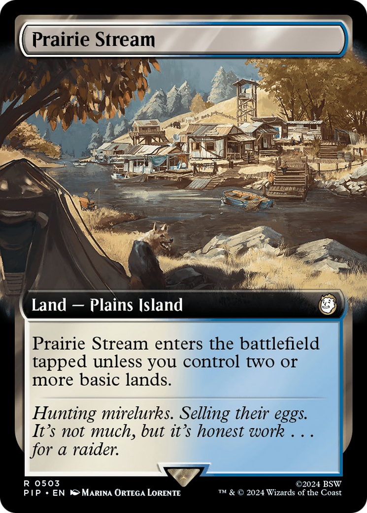 Prairie Stream (PIP-503) - : (Extended Art) Foil