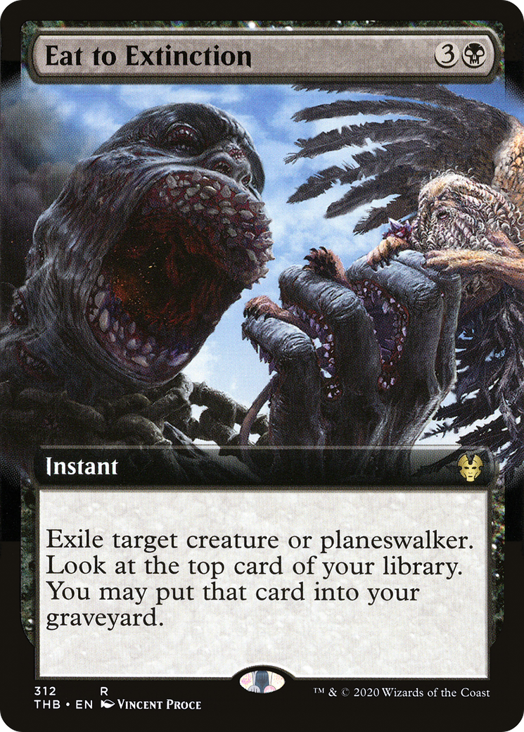 Eat to Extinction (THB-312) - : (Extended Art) Foil