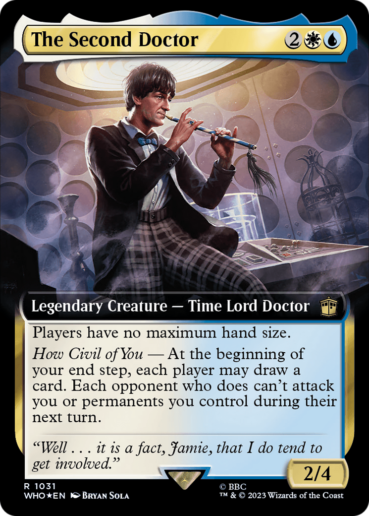 The Second Doctor (WHO-1031) - : (Extended Art) Foil