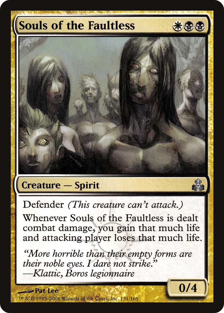 Souls of the Faultless (GPT-131) -