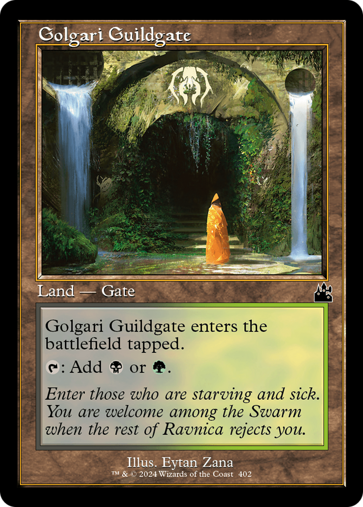 Golgari Guildgate (RVR-402) -  Foil