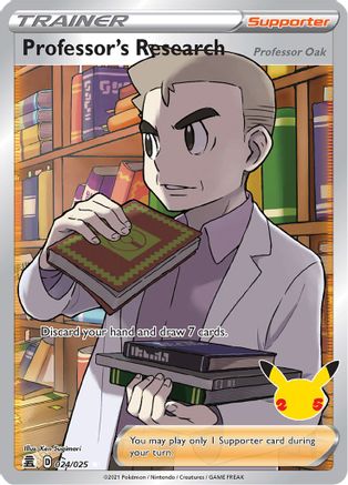 Professor's Research (Full Art) 24/25 - Holofoil