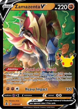 Zamazenta V 18/25 - Holofoil