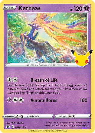 Xerneas 12/25 - Holofoil