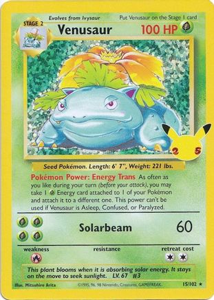 Venusaur 15 - Holofoil