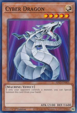 Cyber Dragon (SDCS-EN003) - Structure Deck: Cyber Strike 1st Edition