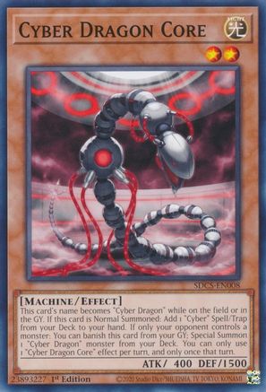 Cyber Dragon Core (SDCS-EN008) - Structure Deck: Cyber Strike Unlimited