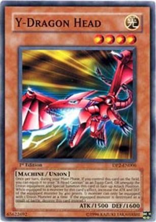 Y-Dragon Head (DP2-EN006) - Duelist Pack 2: Chazz Princeton Unlimited