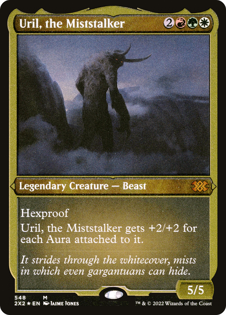 Uril, the Miststalker (2X2-548) -  Etched Foil