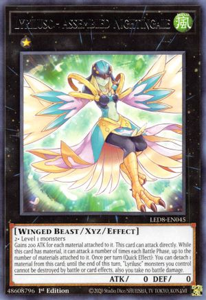 Lyrilusc - Assembled Nightingale (LED8-EN045) - Legendary Duelists: Synchro Storm 1st Edition