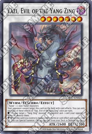 Yazi, Evil of the Yang Zing (OP17-EN022) - OTS Tournament Pack 17 Unlimited