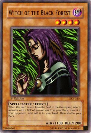 Witch of the Black Forest (SKE-020) - Starter Deck: Kaiba Evolution Unlimited