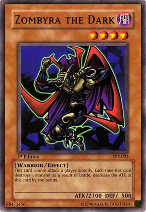 Zombyra the Dark (SYE-022) - Starter Deck: Yugi Evolution Unlimited