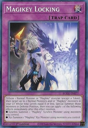 Magikey Locking (BODE-EN077) - Burst of Destiny 1st Edition