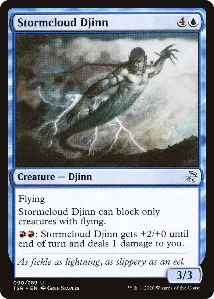 Stormcloud Djinn (TSR-090) -  Foil