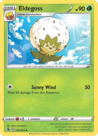 Eldegoss 25/264 - Reverse Holofoil