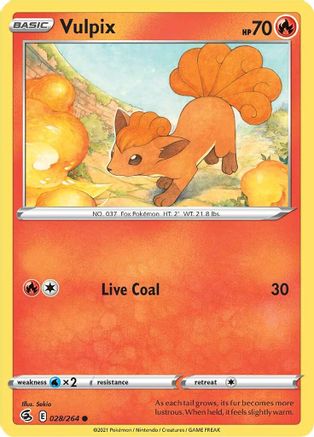 Vulpix (28) 28/264 -