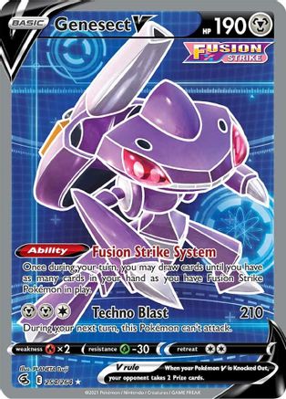 Genesect V (Full Art) 254/264 - Holofoil