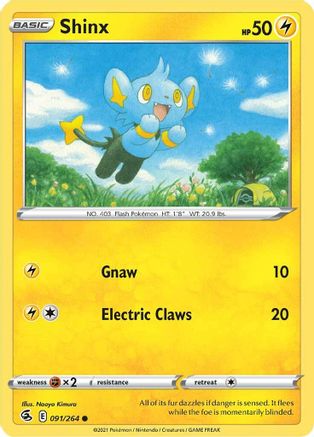 Shinx 91/264 - Reverse Holofoil