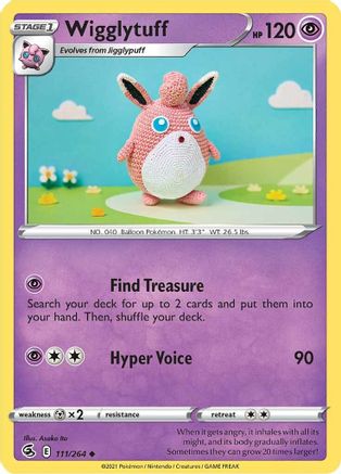 Wigglytuff 111/264 - Reverse Holofoil