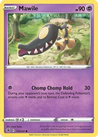 Mawile 119/264 - Reverse Holofoil