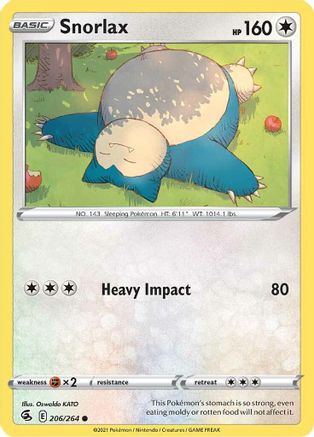 Snorlax 206/264 -