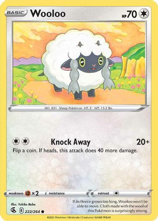 Wooloo (222) 222/264 -