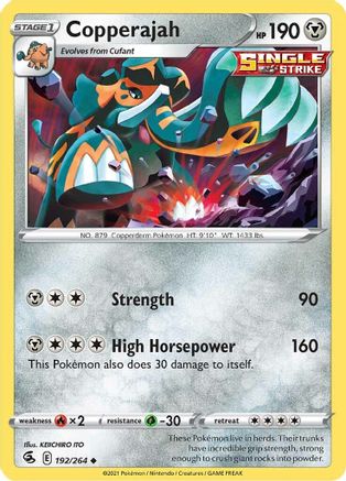 Copperajah 192/264 - Reverse Holofoil