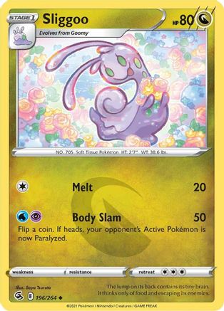 Sliggoo 196/264 - Reverse Holofoil