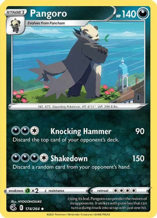 Pangoro 174/264 - Reverse Holofoil