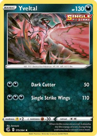 Yveltal 175/264 - Reverse Holofoil