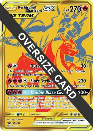 Reshiram & Charizard GX - SM247 SM247 - Holofoil