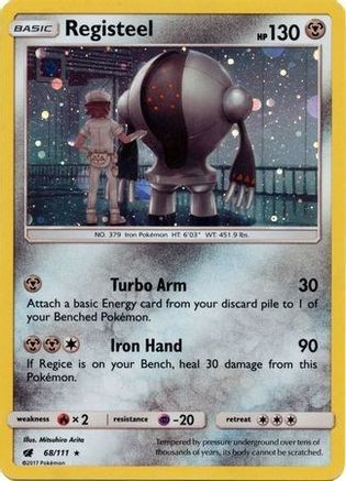 Registeel - 68/111 (Cosmos Holo) 68 -