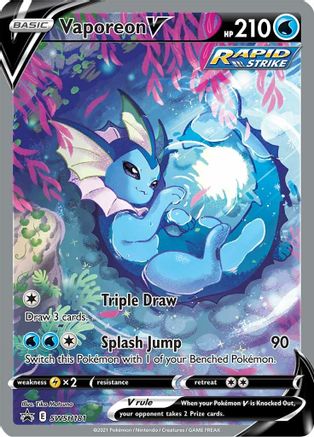 Vaporeon V - SWSH181 SWSH181/307 - Holofoil