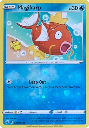 Magikarp - 039/192 (Reverse Cosmos Holo) 39 - Reverse Holofoil