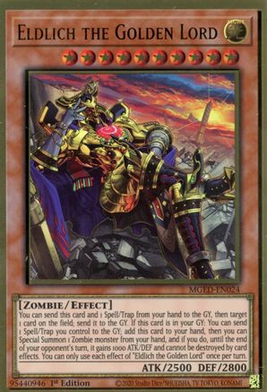 Eldlich the Golden Lord (MGED-EN024) - Maximum Gold: El Dorado 1st Edition