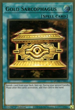 Gold Sarcophagus (MGED-EN041) - Maximum Gold: El Dorado 1st Edition