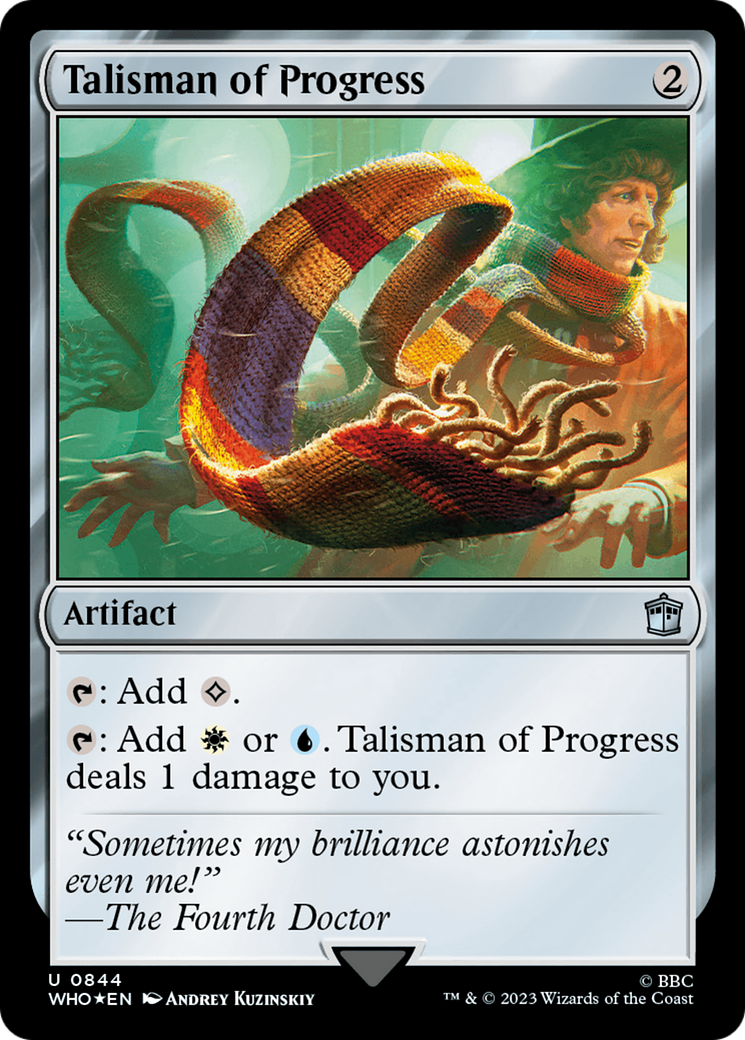 Talisman of Progress (WHO-844) -  Foil