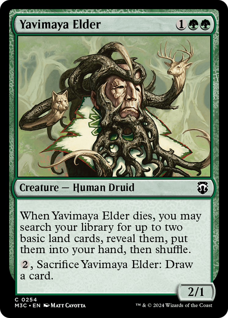 Yavimaya Elder (M3C-254) -  Foil