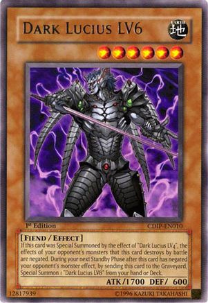 Dark Lucius LV6 (CDIP-EN010) - Cyberdark Impact Unlimited